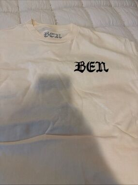 Cream Short-Sleeve Logo T-Shirt